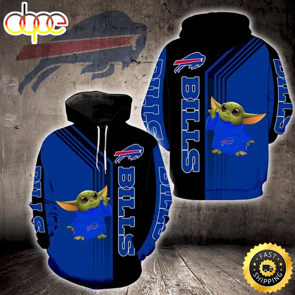 Buffalo Bills Yoda Full Print 3d Hoodie All Over Print Buffalo Bills Gifts For Him