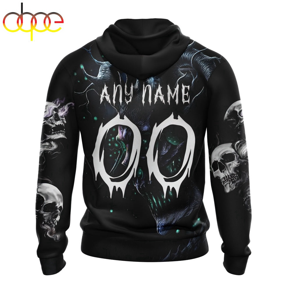 Custom Name NFL Miami Dolphins All Over Print Hoodie Shirt For Fans
