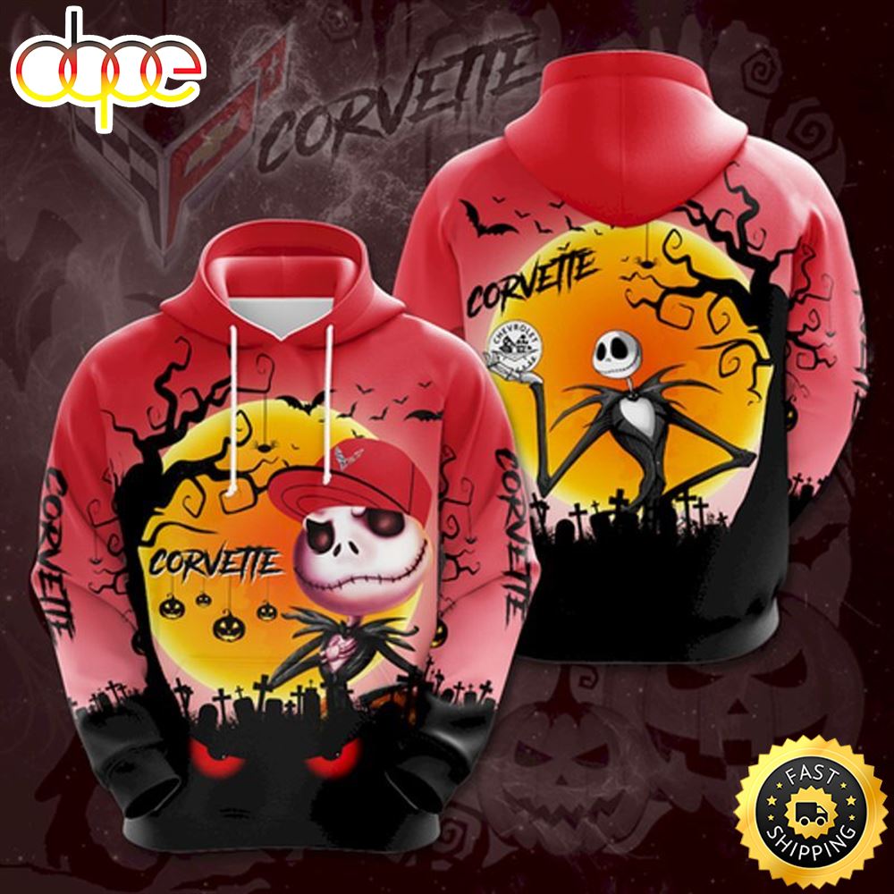 Jack Skellington The Nightmare All Over Printed Custom 3d Hoodie