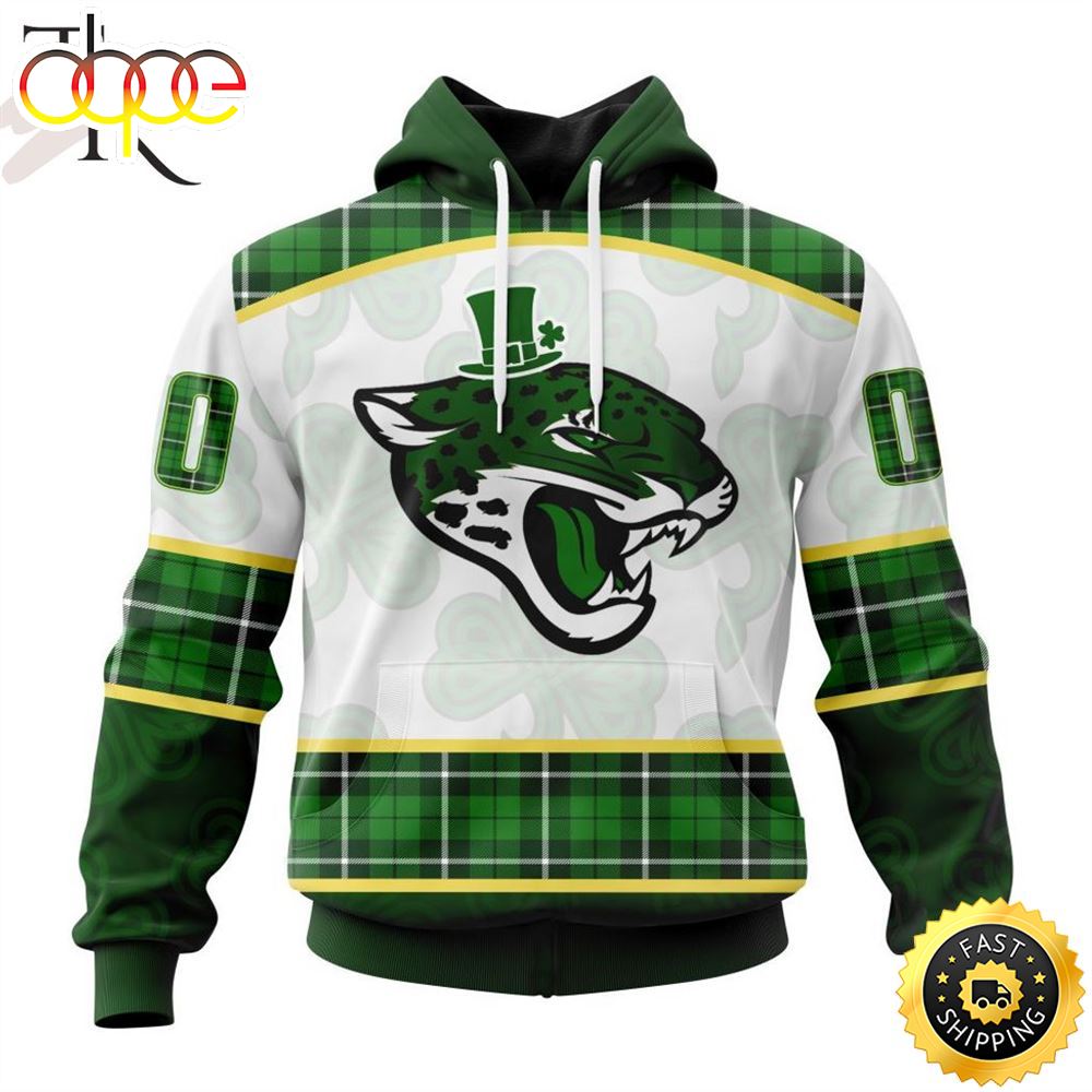 NFL Jacksonville Jaguars Special Design For St. Patrick Day Hoodie