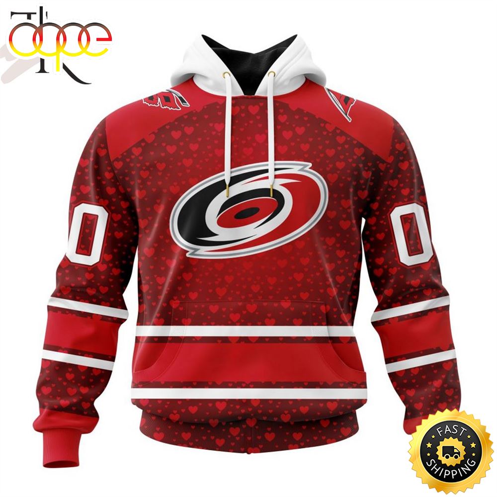 NHL Carolina Hurricanes Special Gift For Valentines Day Hoodie