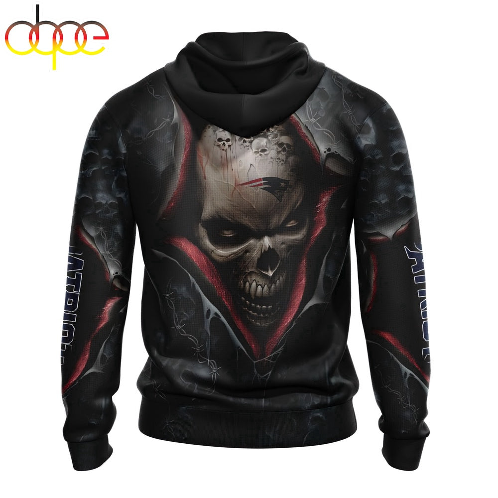 New England Patriots All Over Print Hoodie Shirt Gift For Fans