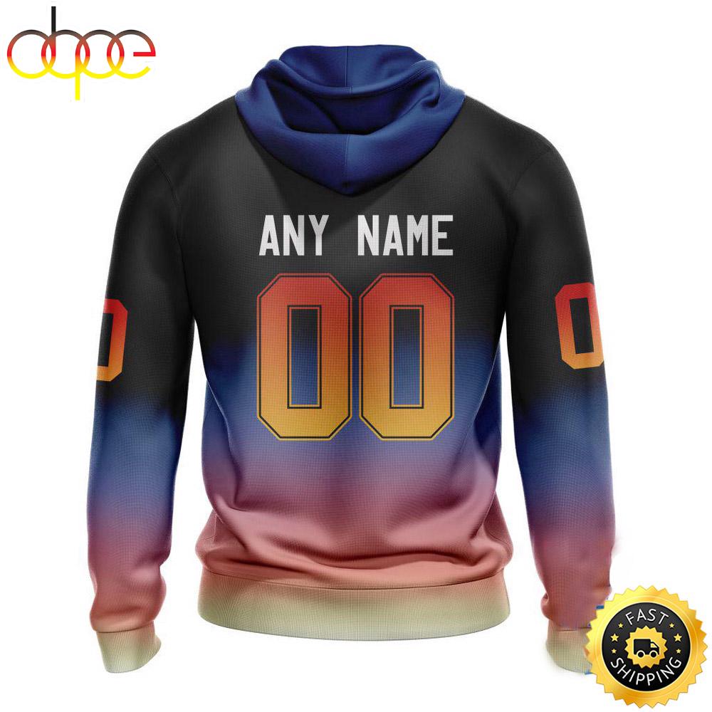 Custom Name And Number NHL Detroit Red Wings X KISS Band All Over Print Hoodie Shirt